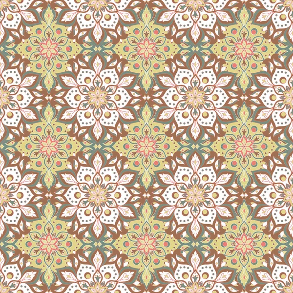 Kusursuz el çizimi mandala deseni.