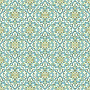 Kusursuz el çizimi mandala deseni.