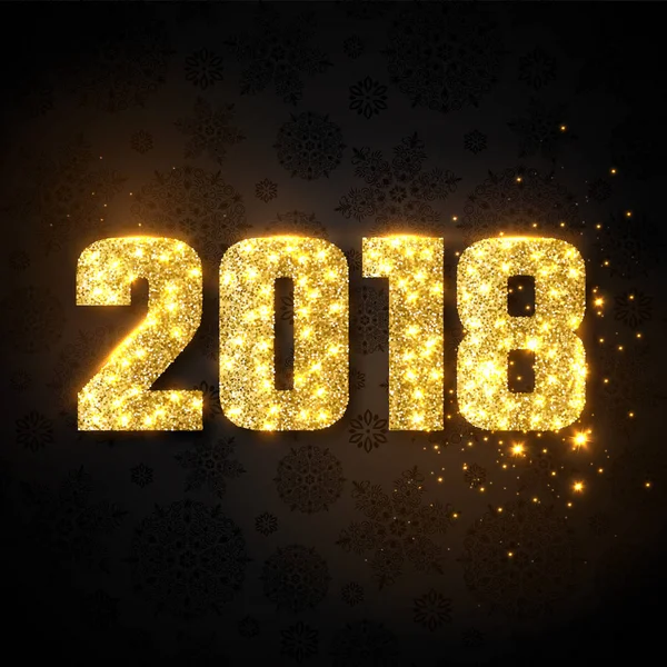 Glitter sayısal 2018. Noel, yeni yıl kavramı.
