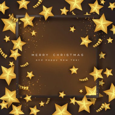 Neşeli Noel tatil arka plan.