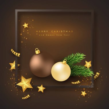 Neşeli Noel tatil arka plan.