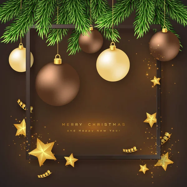 Neşeli Noel tatil arka plan.