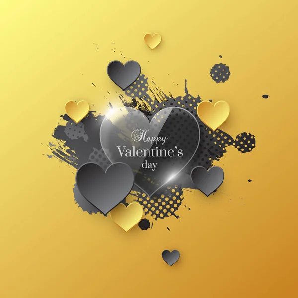 Valentýna pohlednice. — Stockový vektor