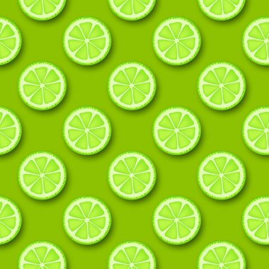 Limon meyve Seamless Modeli.