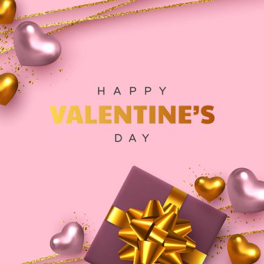 Sevgililer günün kutlu olsun tebrik kartı..