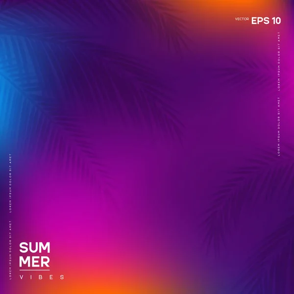 Summer Vibes banner. — Stock vektor