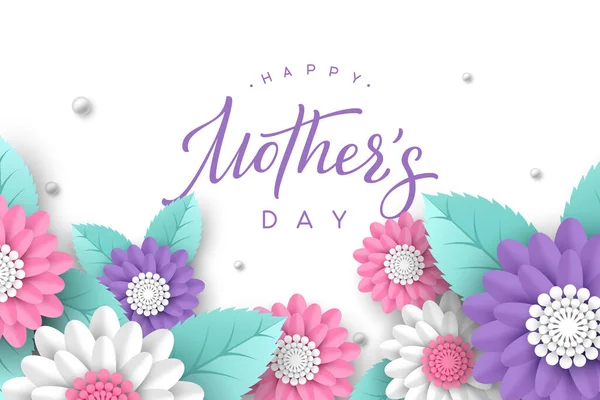 Mutlu Anneler Günü baskı tasarımı.