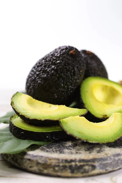 Grüne Reife Avocado Aus Bio Avocado Plantage Gesunde Ernährung — Stockfoto