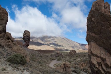 Teide Milli Parkı, Tenerife - en muhteşem seyahat hedef, lav ve volkan