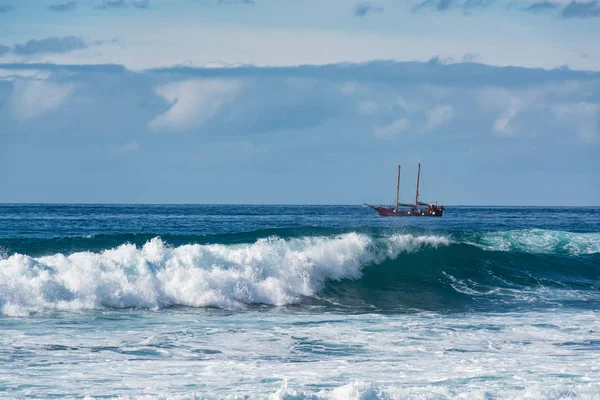 Costa Oceano Atlântico Tenerife Ilhas Canárias Espanha — Fotografia de Stock