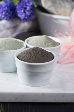 Antik Mineraller - lüks yüz ve vücut spa tedavisi, kil powd