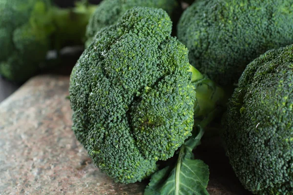 Green winter superfood -   baby broccoli — Stock Photo, Image