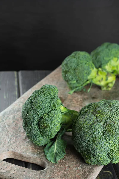 Makanan super musim dingin hijau Bayi brokoli — Stok Foto