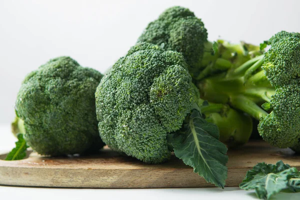 Grüne Wintersupernahrung - Baby-Brokkoli — Stockfoto