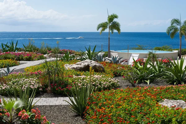 Dream travel destination all year - Carribean islands, blue sea