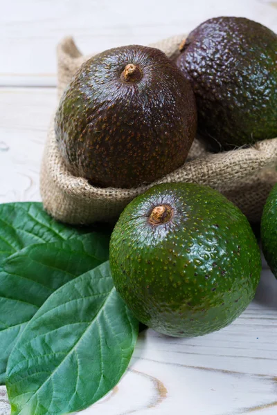 Grön Färsk Avokado Från Ekologisk Avokado Plantation Hälsosam Mat — Stockfoto