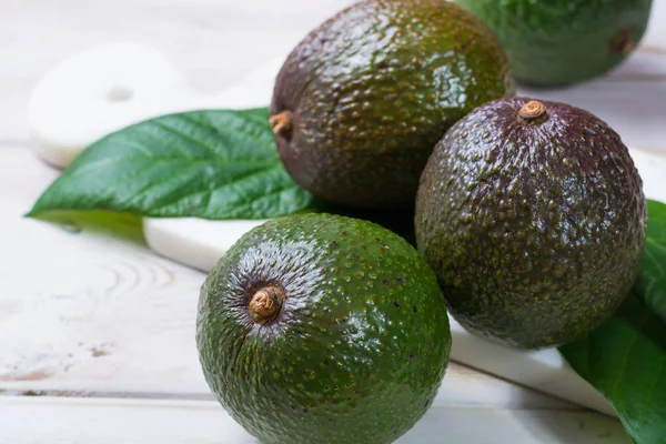 Groene Verse Avocado Uit Biologische Avocado Plantage Gezonde Voeding — Stockfoto