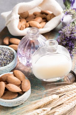 Doğa kozmetik, temel yağlar, parfum el yapımı hazırlanması