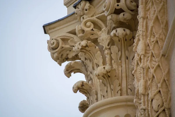 Elementos Arquitectura Del Castillo Agua Peyrou Montpellier Francia Hermoso Objeto —  Fotos de Stock
