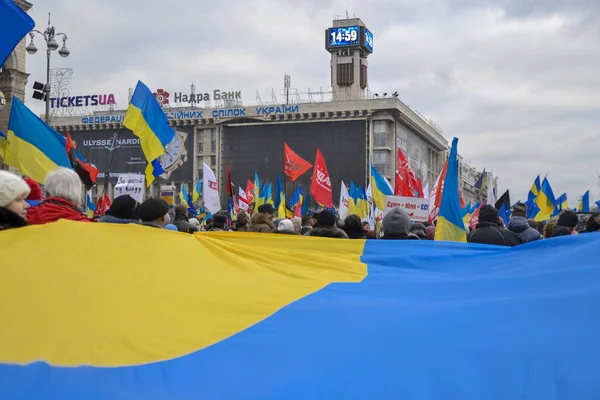 Euromajdan Revolution i Kiev 2013-2014 — Stockfoto