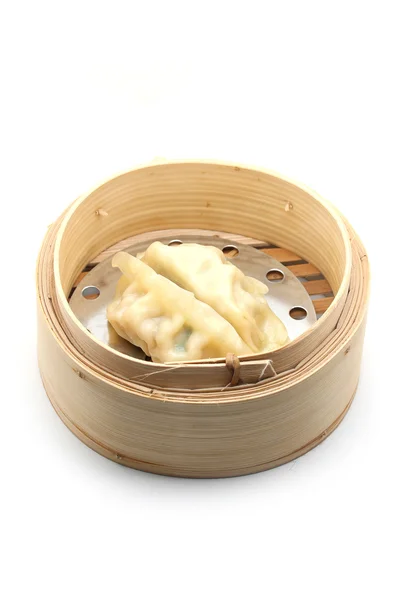 Pork gyoza dumpling — Stockfoto