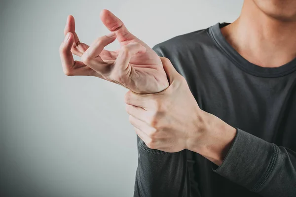 Man wrist joint pain — Stock Photo, Image