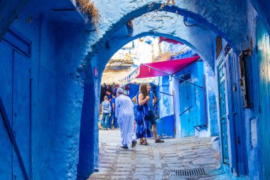 ChefchaOUEN, MoroCCO, 22 Ağustos 2018: