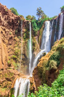 Mücevher dolu Ouzoud Şelaleleri, Kuzey A 'nın en yüksek şelalesi.