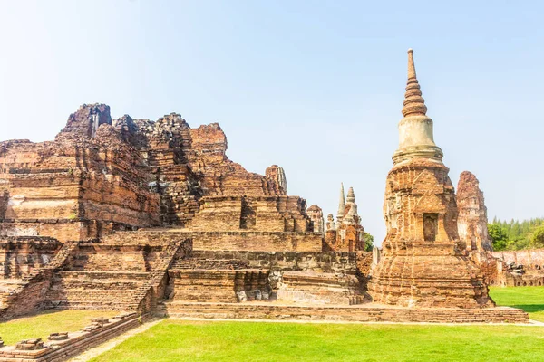 Ayutthaya Thailand Januar 2020 Ruinen Der Tempel Von Ayutthaya — Stockfoto