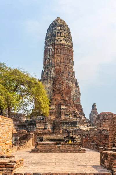 Antike Tempel Ayutthaya Thaialnd — Stockfoto