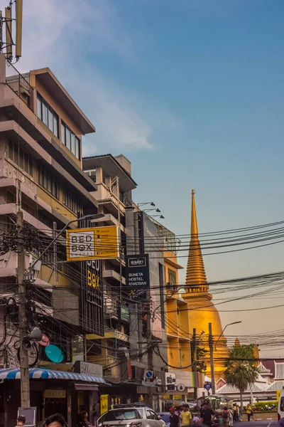 Bangkok Thailandia Gennaio 2020 Street View Bangkok Downtown — Foto Stock