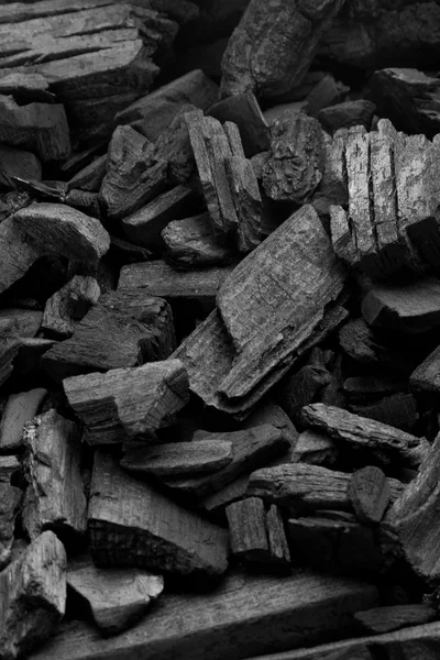 Carbone nero texture sfondo.fuoco selettivo — Foto Stock