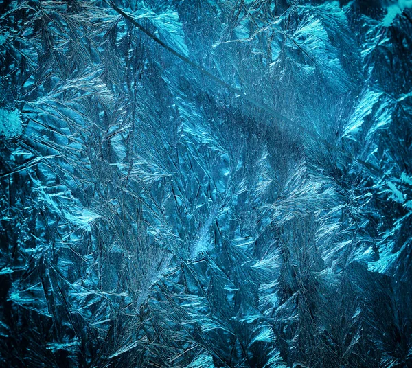 冰结构的抽象背景 — 图库照片