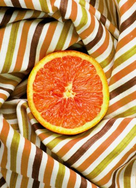 baş dönmesi gibi Merkezi limon bez peçete sırayla greyfurt dilim.