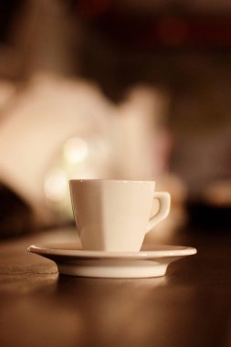 kahve üzerinde bar cafe, yumuşak odak