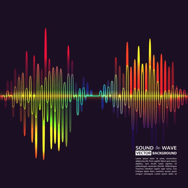 vektör ekolayzer arka plan