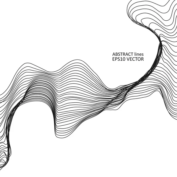soyut dinamik çizgiler