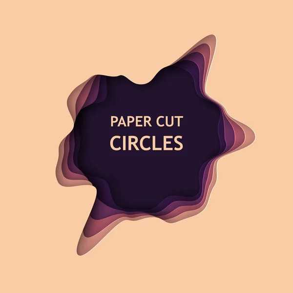 Papier fond de coupe — Image vectorielle