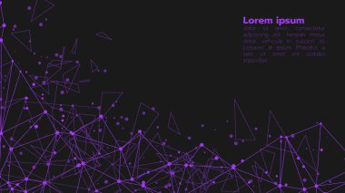 Soyut çokgen arkaplan