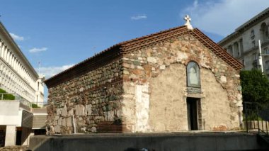 Kilisesi, St. Petka Saraç. St. Petka Samardzhiyska kilise bağımsızlık Meydanı, Sofia, Bulgaristan