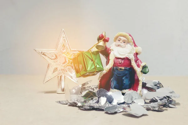 Nieuwe Jaar Doos Van Gift Van Kerstmis Van Deco Van — Stockfoto