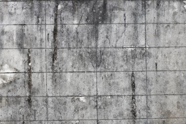 eski eski doku, ıslak gri beton duvar. Ham alçı duvar arka plan. Asfalt yakın çekim. Vintage tonu filtresi