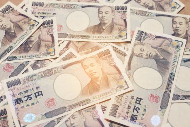 Japon para birimi Not arka planı, Japon yeni