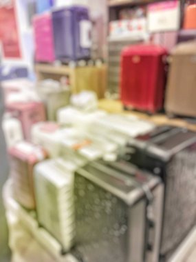 Bavul deposunun bulanık arkaplanı