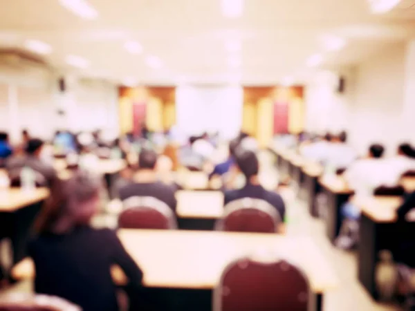 Abstract Blur Education Meeting Business Student People Classroom University Teacher — Stock Photo, Image