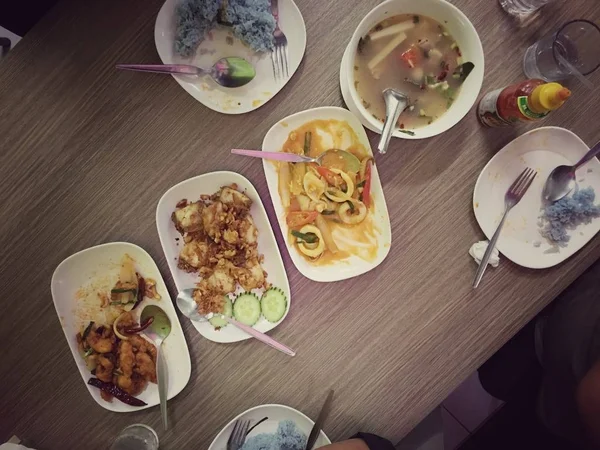 Happy family chinese food Stock Photos, Royalty Free Happy family