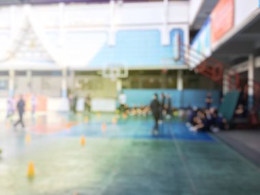 İnsanlarla olan soyut bulanık resim. Eski ton bulanık fotoğraf çekimi.