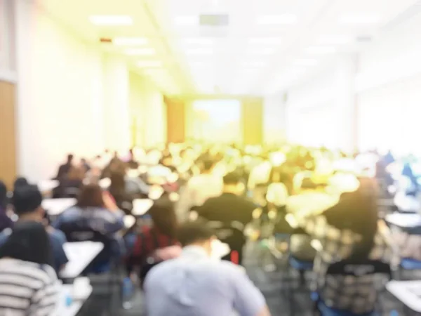 Concetto Istruzione Immagine Astratta Sfondo Offuscata Studenti Uomini Affari Che — Foto Stock