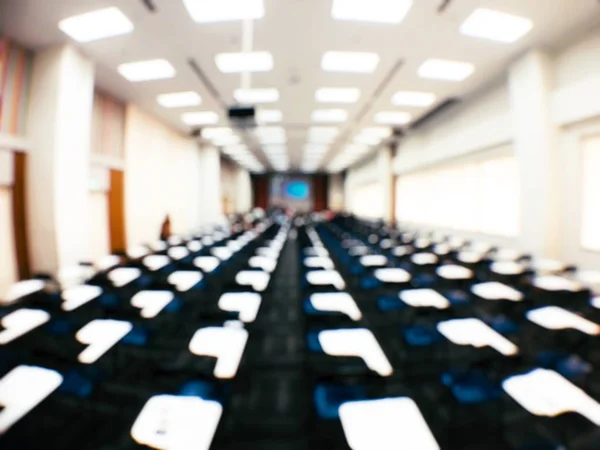 Abstract Background Blurred Image Modern Conference Room Seminar Room Meeting — Stock Photo, Image