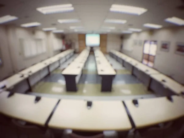 Education Concept Blurred Image Empty Class — 스톡 사진